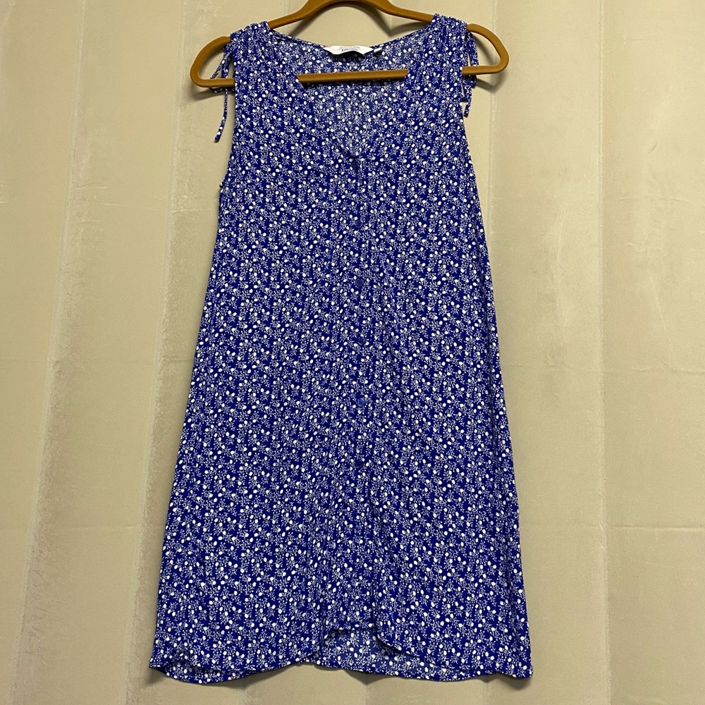 & Other Stories Women’s Dress Size 2 Ditsy Floral Button Front Swingy Dainty